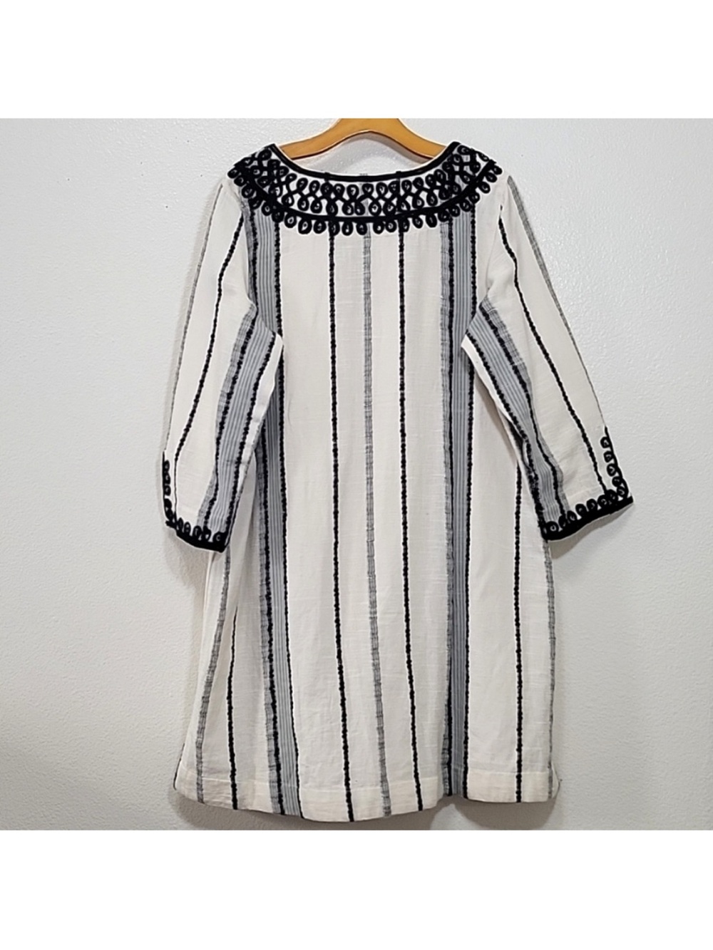 Soft Surroundings Coco Mer Embroidered shift dress women's size XL - Picture 7 of 12